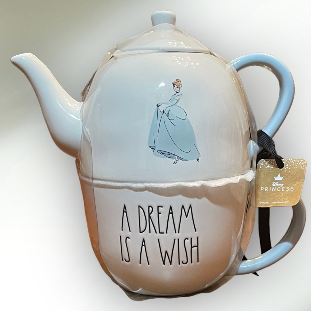Rae Dunn - Princes - Tea Pot w/ Mug